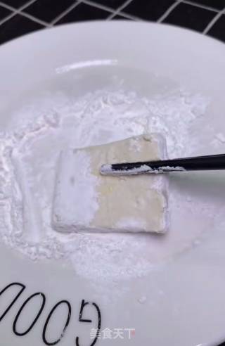 香煎豆腐的做法步骤：3
