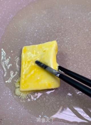 香煎豆腐的做法步骤：5