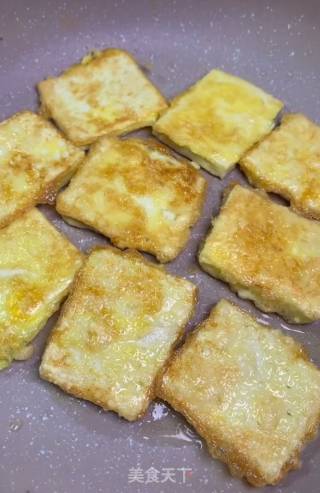 香煎豆腐的做法步骤：7