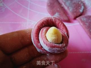 #团圆饭#二十八蒸花之心花怒放的做法步骤：10