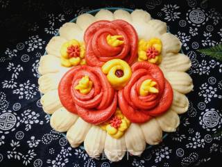 #团圆饭#二十八蒸花之心花怒放的做法步骤：19