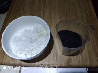 黑芝麻糊的做法步骤：1