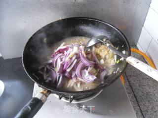 肉片洋葱炒白菜的做法步骤：9