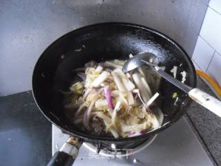 肉片洋葱炒白菜的做法步骤：10