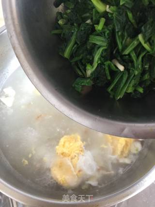 红嘴绿鹦鹉鸡蛋汤的做法步骤：7