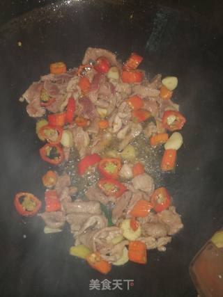 *团圆饭*肉炒腐竹的做法步骤：4