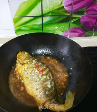 红烧黄花鱼的做法步骤：6