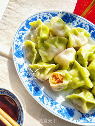 翡翠白菜饺的做法步骤：18