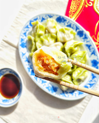 翡翠白菜饺的做法步骤：19