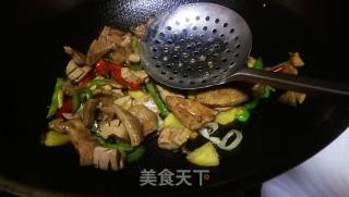 肝腰合炒的做法步骤：11