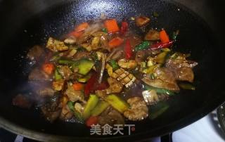 肝腰合炒的做法步骤：13