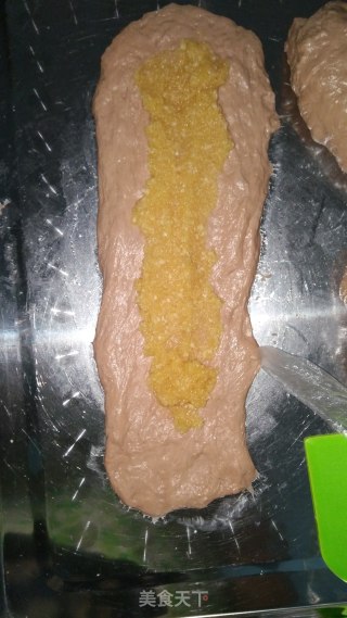 面包机板---巧克力面包的做法步骤：6