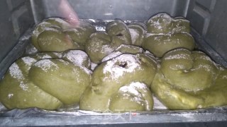 抹茶核桃蔓越莓软欧的做法步骤：9