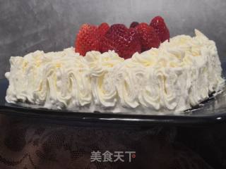 草莓奶油蛋糕的做法步骤：20