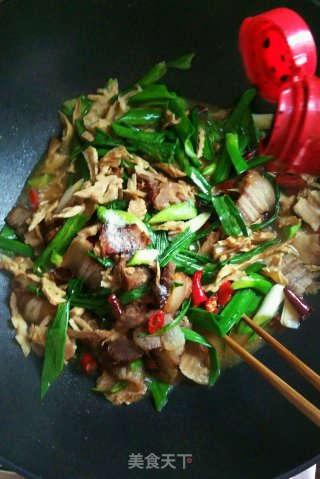 笋干炒腊肉的做法步骤：8