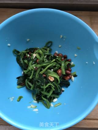 果仁菠菜的做法步骤：7