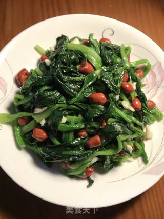 果仁菠菜的做法步骤：8