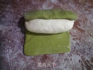双色包子的做法步骤：3