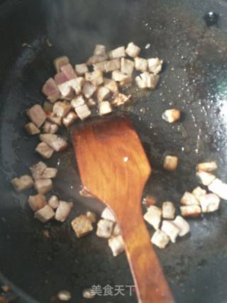豉香煸肉丁的做法步骤：5