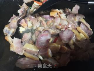 香辣鸡腿炒豆王的做法步骤：4