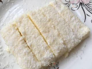 椰丝牛奶小方的做法步骤：9