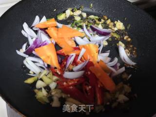 豉椒鸡块的做法步骤：6