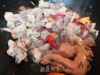 豉椒鸡块的做法步骤：7