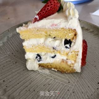 黑加仑干夹心奶油蛋糕的做法步骤：12