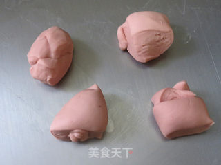 猪年大吉【猪猪卡通馒头】的做法步骤：6