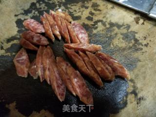包心菜炒年糕的做法步骤：4