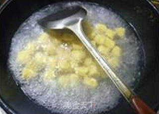 菜心玉米面糯米汤果的做法步骤：11