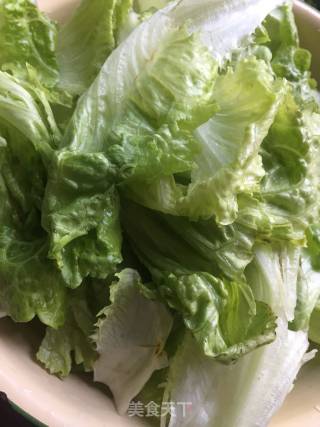 爽脆生菜的做法步骤：1