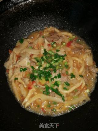 *团圆饭*平菇炒肉的做法步骤：5