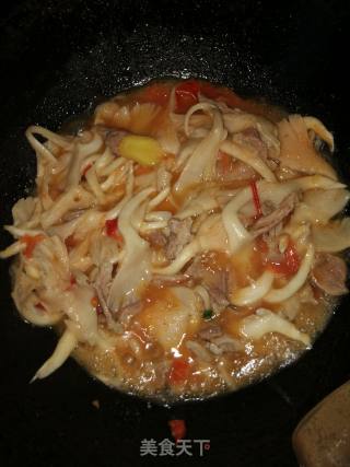 *团圆饭*平菇炒肉的做法步骤：6