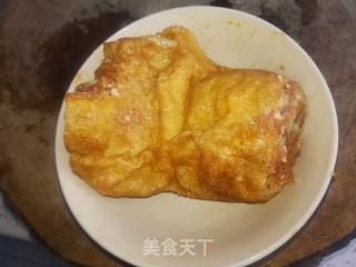 面筋塞肉肘子烩娃娃菜的做法步骤：5