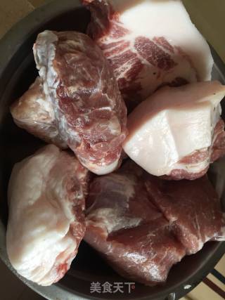 香煎淮山肉丸的做法步骤：1