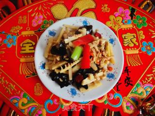 #团圆饭#木耳炒竹笋的做法步骤：9