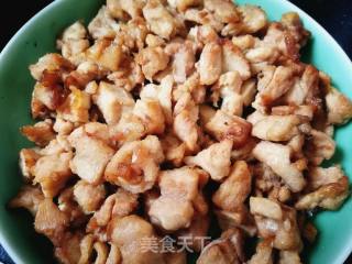 #团圆饭#里脊肉炒青椒的做法步骤：2