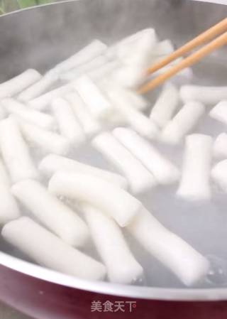 辣炒年糕的做法步骤：1