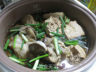 老豆腐煮筒骨的做法步骤：11