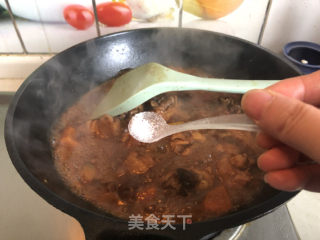 南瓜烧鸡的做法步骤：10