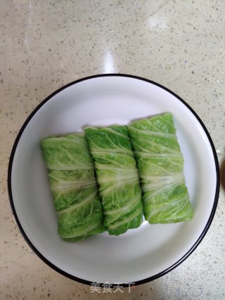 肉酿白菜卷的做法步骤：10