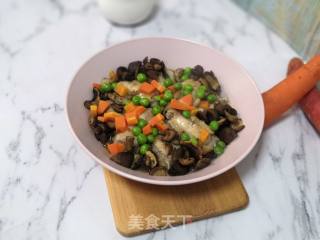 家常菜—香菇蒸鸡中翅的做法步骤：4