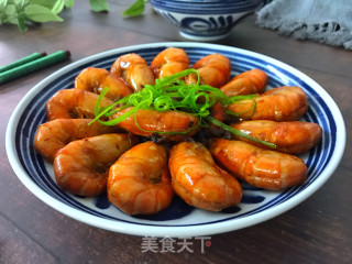 八宝酱焖虾的做法步骤：7