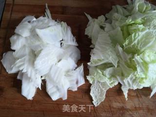 白菜木耳炒肉片的做法步骤：5