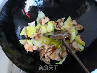 白菜木耳炒肉片的做法步骤：9