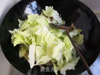白菜木耳炒肉片的做法步骤：10