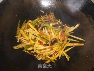 鱼香杏鲍菇的做法步骤：8