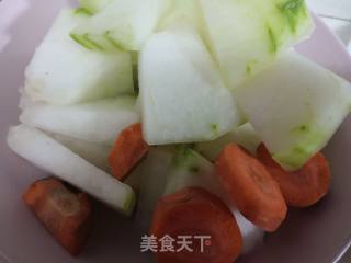 排骨烧冬瓜的做法步骤：2