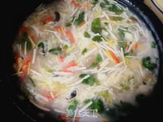 #团圆饭#酸辣鸡蛋汤的做法步骤：8
